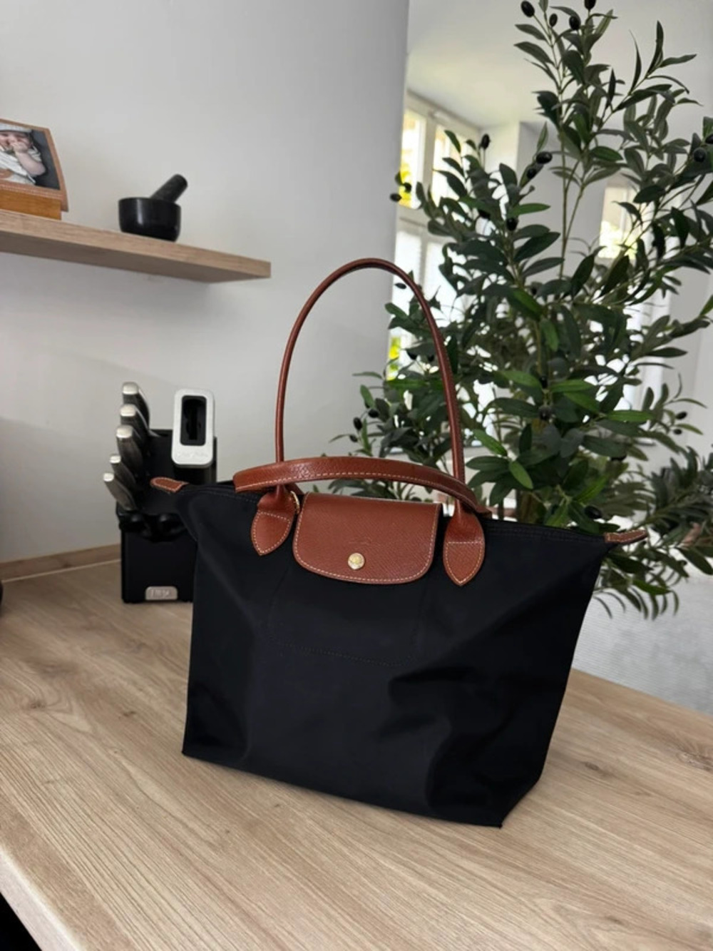 LONGCHAMP Boxford Canvas Tote Bag